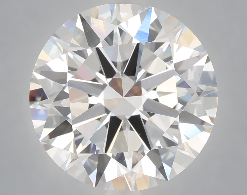 6.05 Carat Round Shaped, Excellent Cut, E Color, VS1 Clarity, IGI Certified Lab Grown Diamond