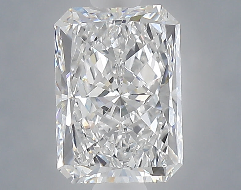 1.06 Carat Radiant Shaped, Excellent Cut, E Color, VVS1 Clarity, IGI Certified Lab Grown Diamond