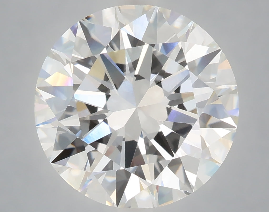 6.01 Carat Round Shaped, Excellent Cut, E Color, VS1 Clarity, IGI Certified Lab Grown Diamond