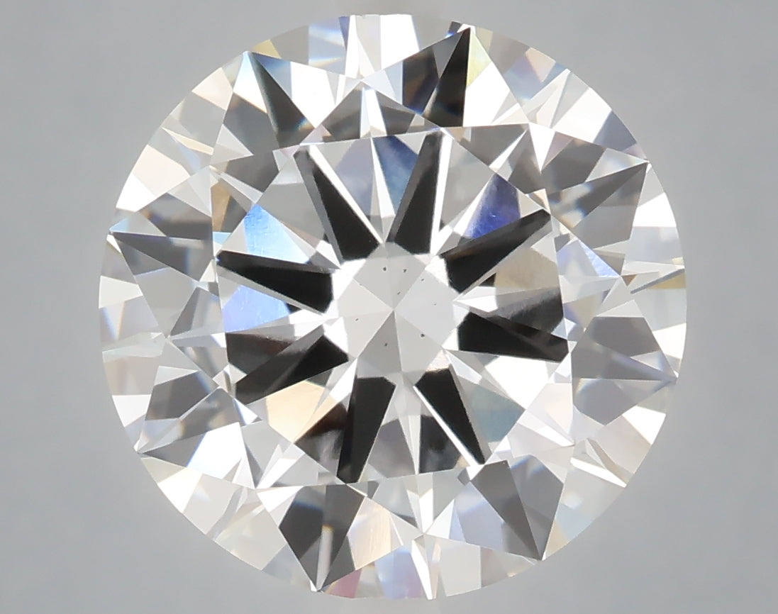 7.05 Carat Round Shaped, Excellent Cut, E Color, VS2 Clarity, IGI Certified Lab Grown Diamond