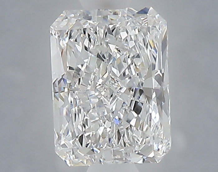 1.07 Carat Radiant Shaped, Excellent Cut, D Color, VVS2 Clarity, IGI Certified Lab Grown Diamond