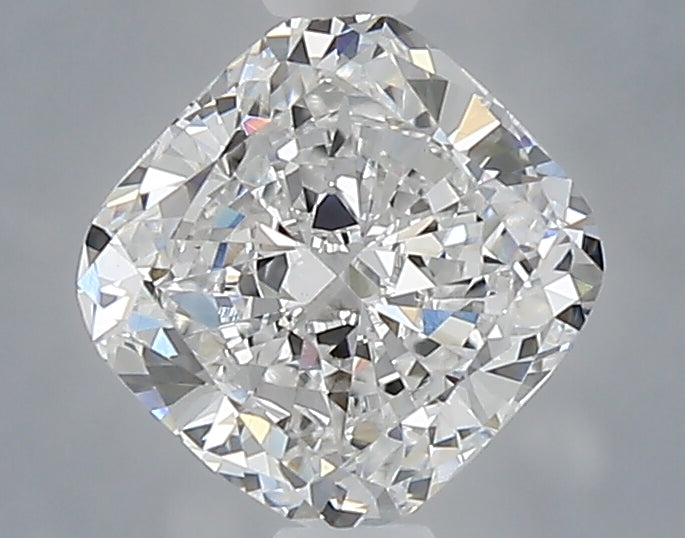 1.04 Carat Cushion Shaped, Very Good Cut, D Color, VVS2 Clarity, IGI Certified Lab Grown Diamond