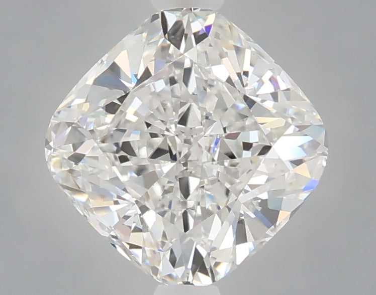 2.10 Carat Cushion Shaped, Ideal Cut, D Color, VS1 Clarity, IGI Certified Lab Grown Diamond