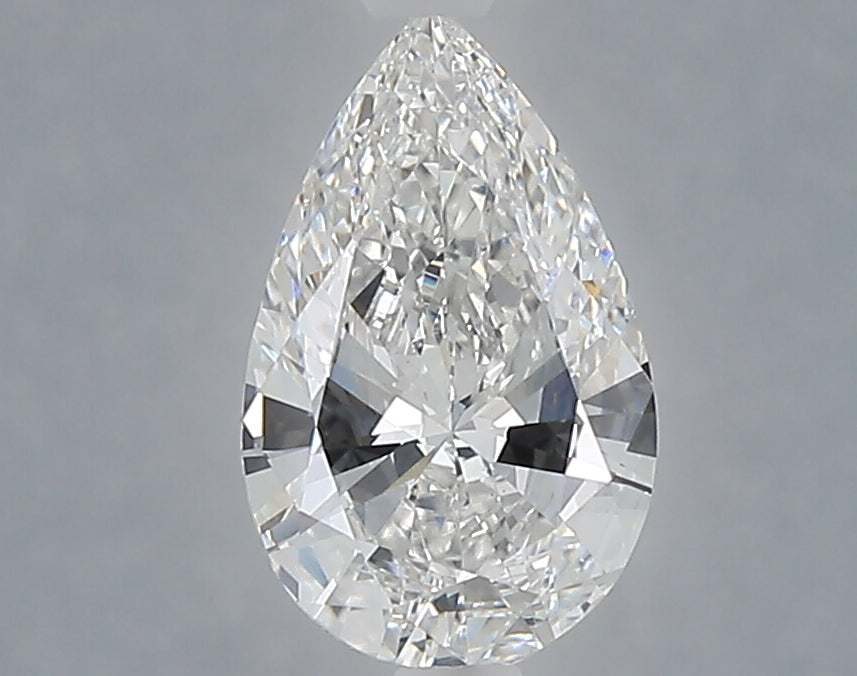1.09 Carat Pear Shaped, Excellent Cut, F Color, VVS2 Clarity, IGI Certified Lab Grown Diamond