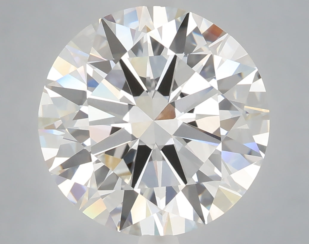 6.00 Carat Round Shaped, Excellent Cut, E Color, VVS2 Clarity, IGI Certified Lab Grown Diamond