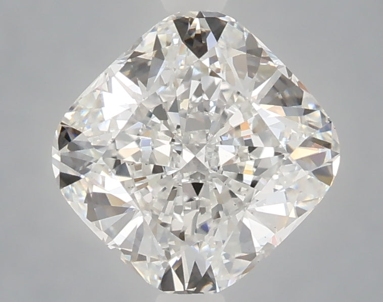 2.10 Carat Cushion Shaped, Ideal Cut, D Color, VS1 Clarity, IGI Certified Lab Grown Diamond