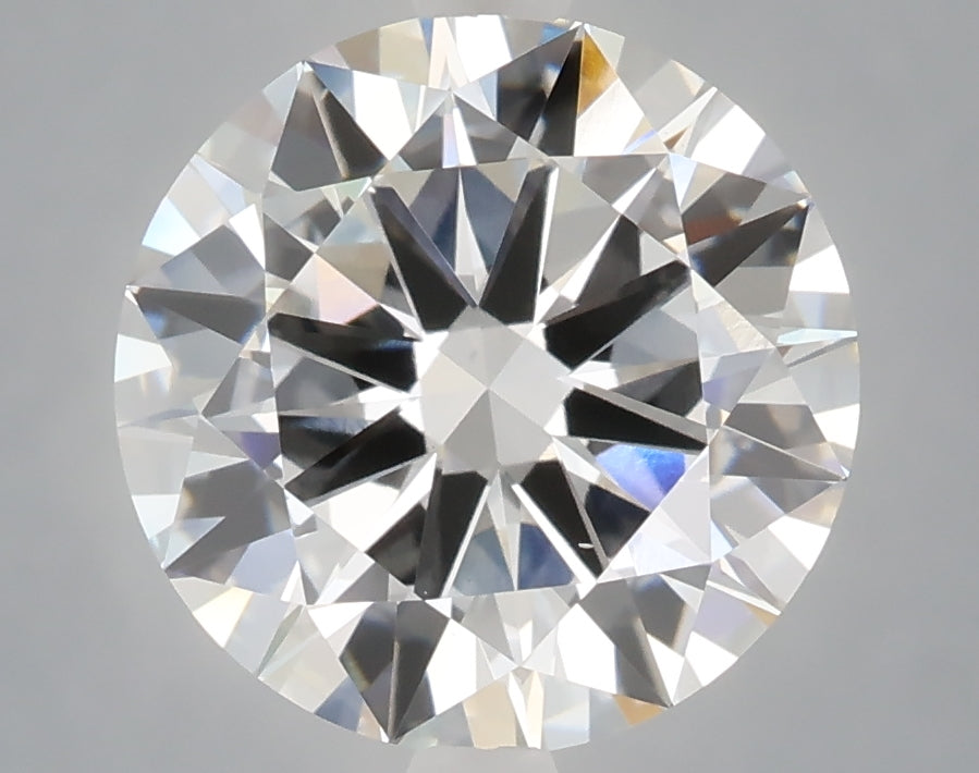 4.00 Carat Round Shaped, Excellent Cut, E Color, VS1 Clarity, IGI Certified Lab Grown Diamond