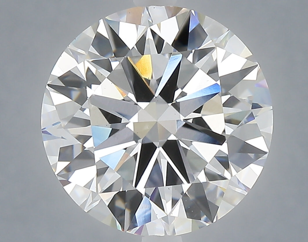 6.00 Carat Round Shaped, Very Good Cut, E Color, VS1 Clarity, IGI Certified Lab Grown Diamond