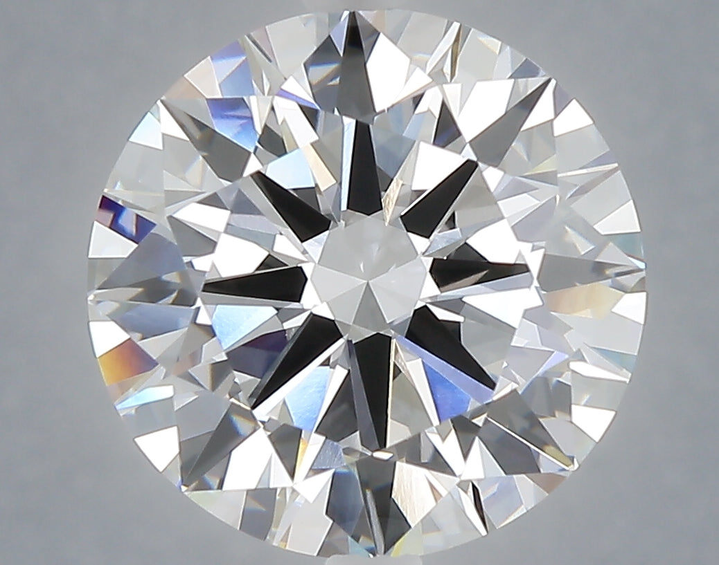 6.01 Carat Round Shaped, Excellent Cut, E Color, VVS2 Clarity, IGI Certified Lab Grown Diamond