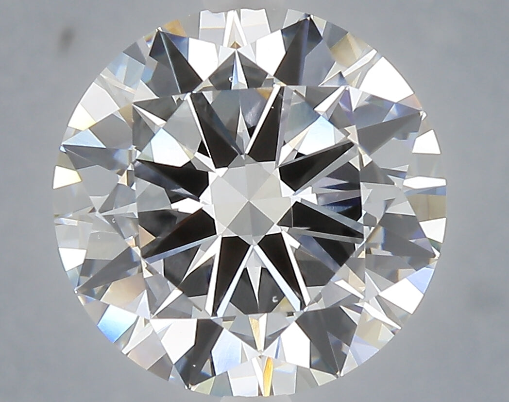 6.00 Carat Round Shaped, Excellent Cut, E Color, VS1 Clarity, IGI Certified Lab Grown Diamond