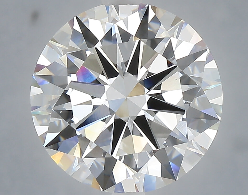 6.01 Carat Round Shaped, Excellent Cut, E Color, VS1 Clarity, IGI Certified Lab Grown Diamond