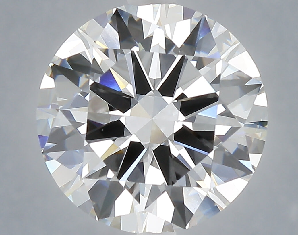6.00 Carat Round Shaped, Excellent Cut, E Color, VVS2 Clarity, IGI Certified Lab Grown Diamond