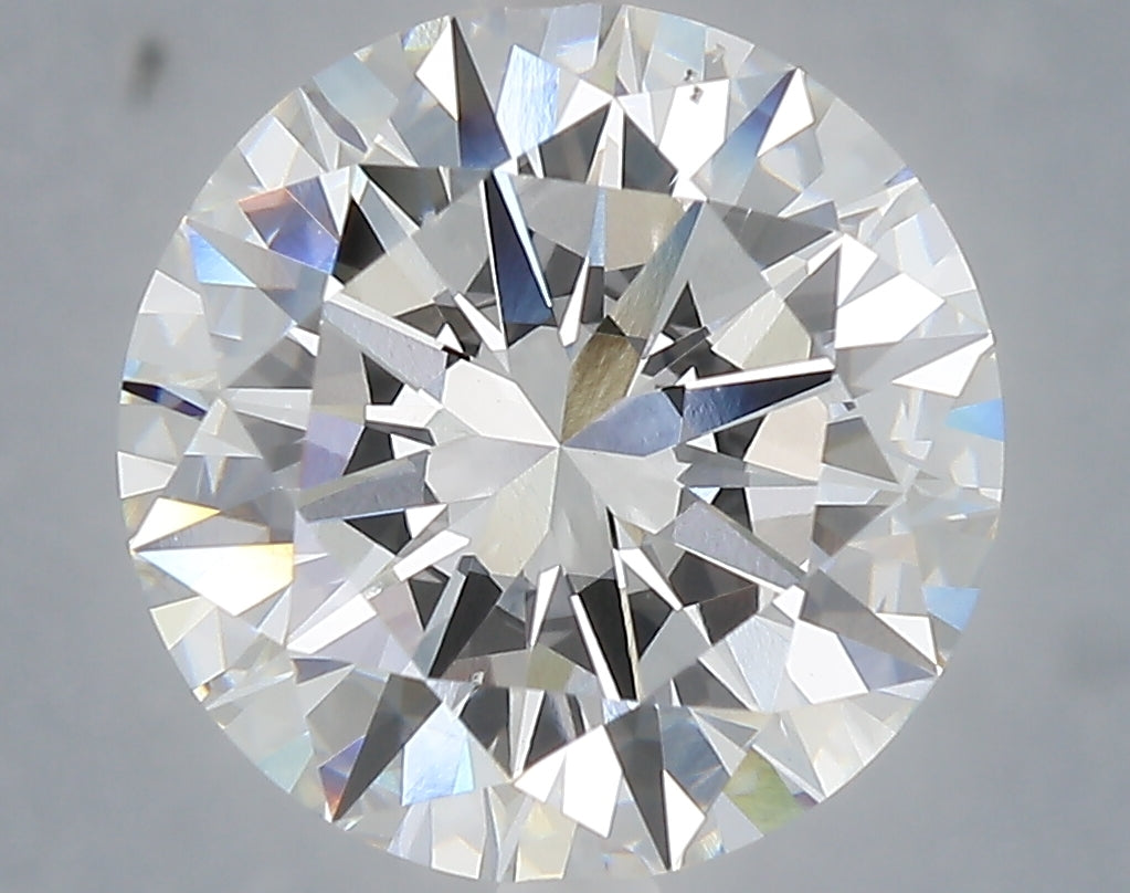 6.02 Carat Round Shaped, Excellent Cut, E Color, VS2 Clarity, IGI Certified Lab Grown Diamond
