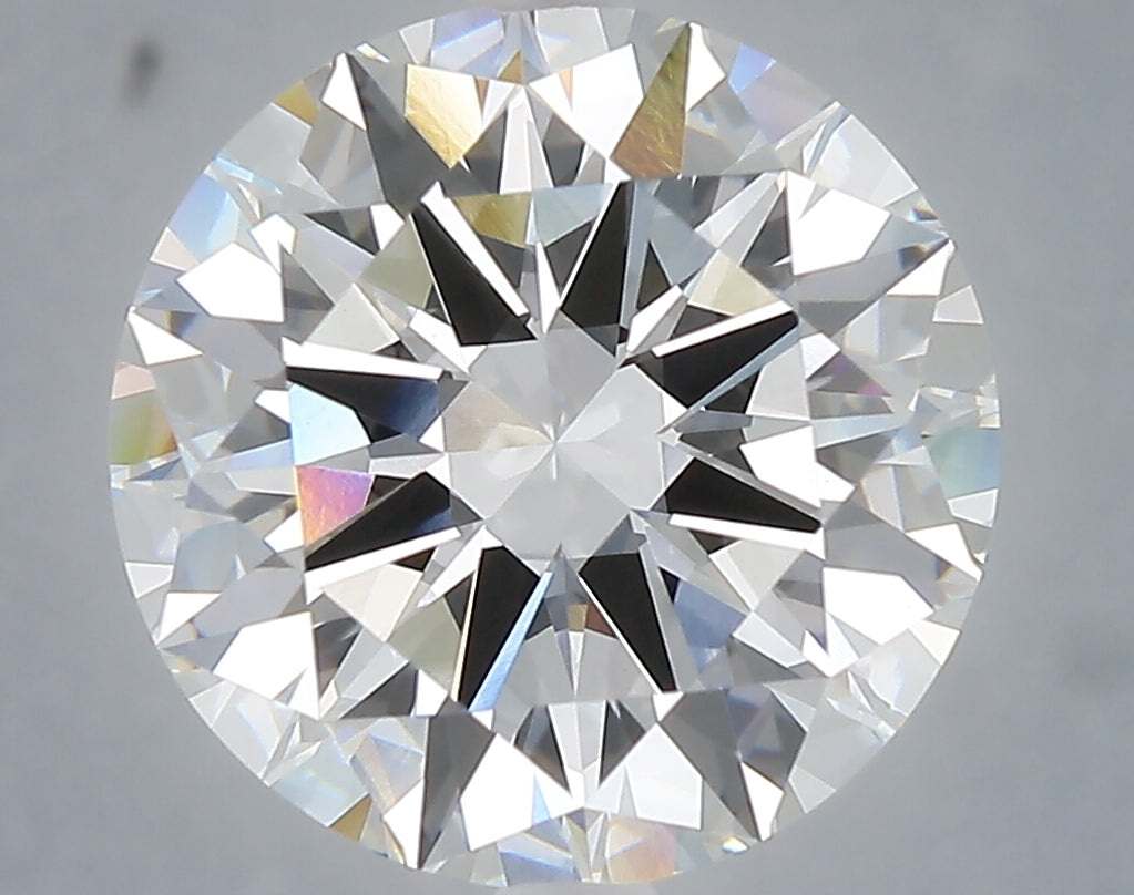 6.01 Carat Round Shaped, Excellent Cut, E Color, VVS2 Clarity, IGI Certified Lab Grown Diamond