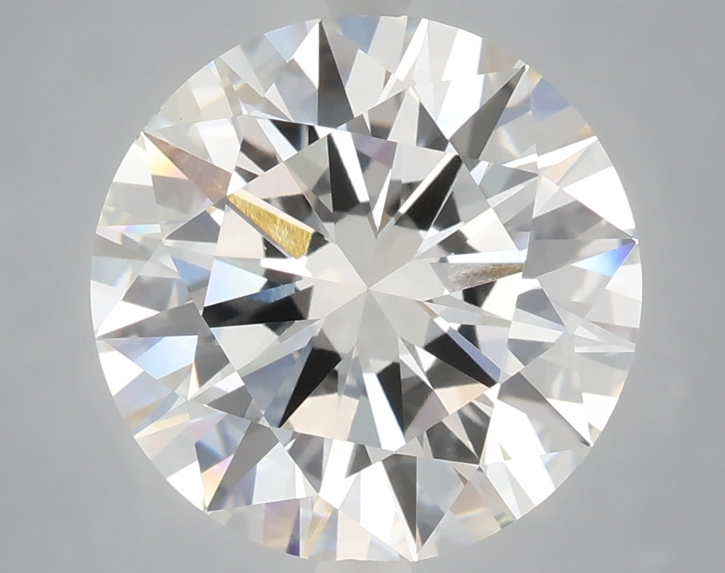 6.00 Carat Round Shaped, Excellent Cut, E Color, VVS2 Clarity, IGI Certified Lab Grown Diamond