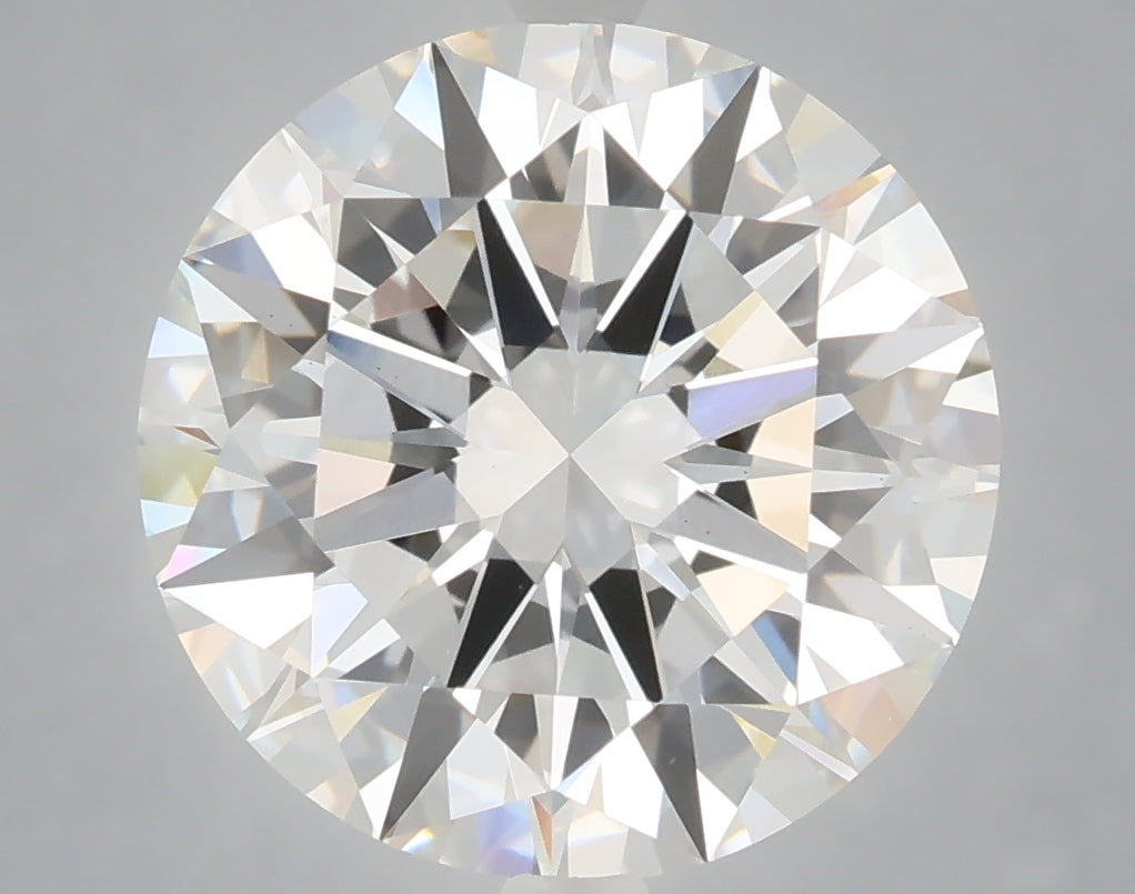 6.03 Carat Round Shaped, Excellent Cut, E Color, VS1 Clarity, IGI Certified Lab Grown Diamond