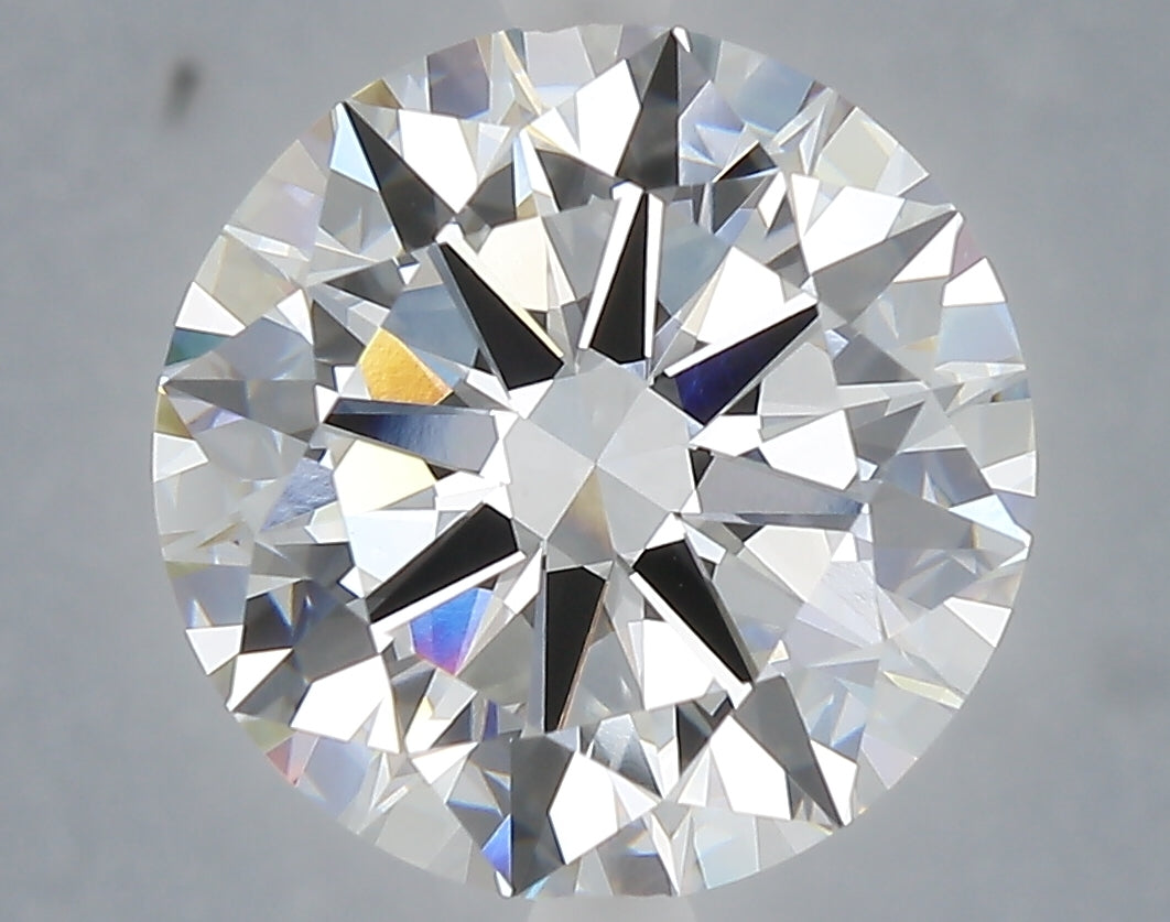 6.01 Carat Round Shaped, Excellent Cut, E Color, VVS2 Clarity, IGI Certified Lab Grown Diamond