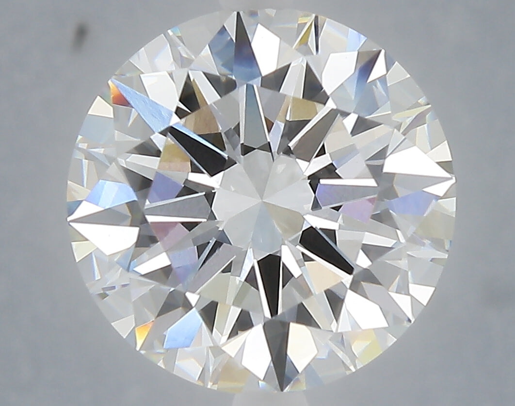 6.03 Carat Round Shaped, Excellent Cut, E Color, VVS2 Clarity, IGI Certified Lab Grown Diamond
