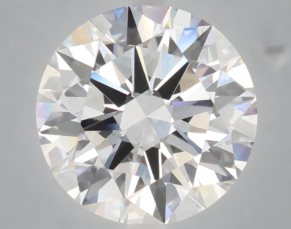 6.01 Carat Round Shaped, Excellent Cut, E Color, VVS2 Clarity, IGI Certified Lab Grown Diamond