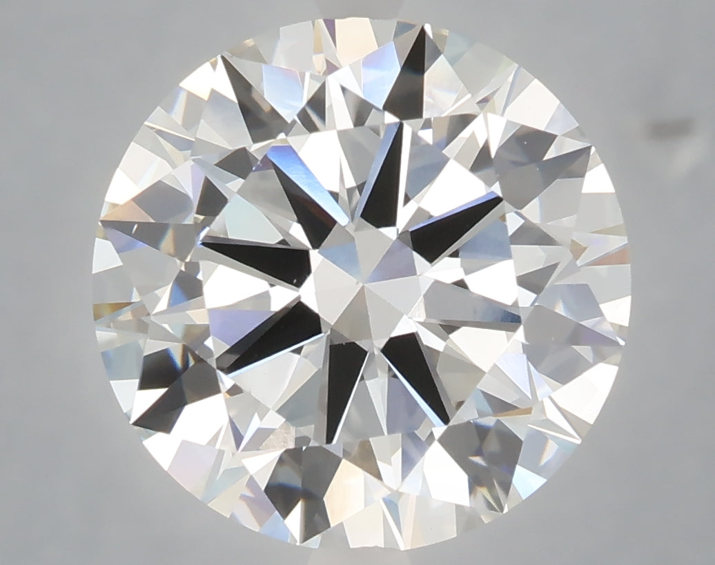 6.00 Carat Round Shaped, Excellent Cut, F Color, VS1 Clarity, IGI Certified Lab Grown Diamond