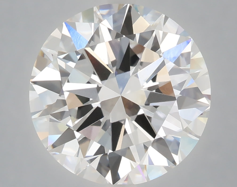 6.00 Carat Round Shaped, Excellent Cut, E Color, VVS2 Clarity, IGI Certified Lab Grown Diamond
