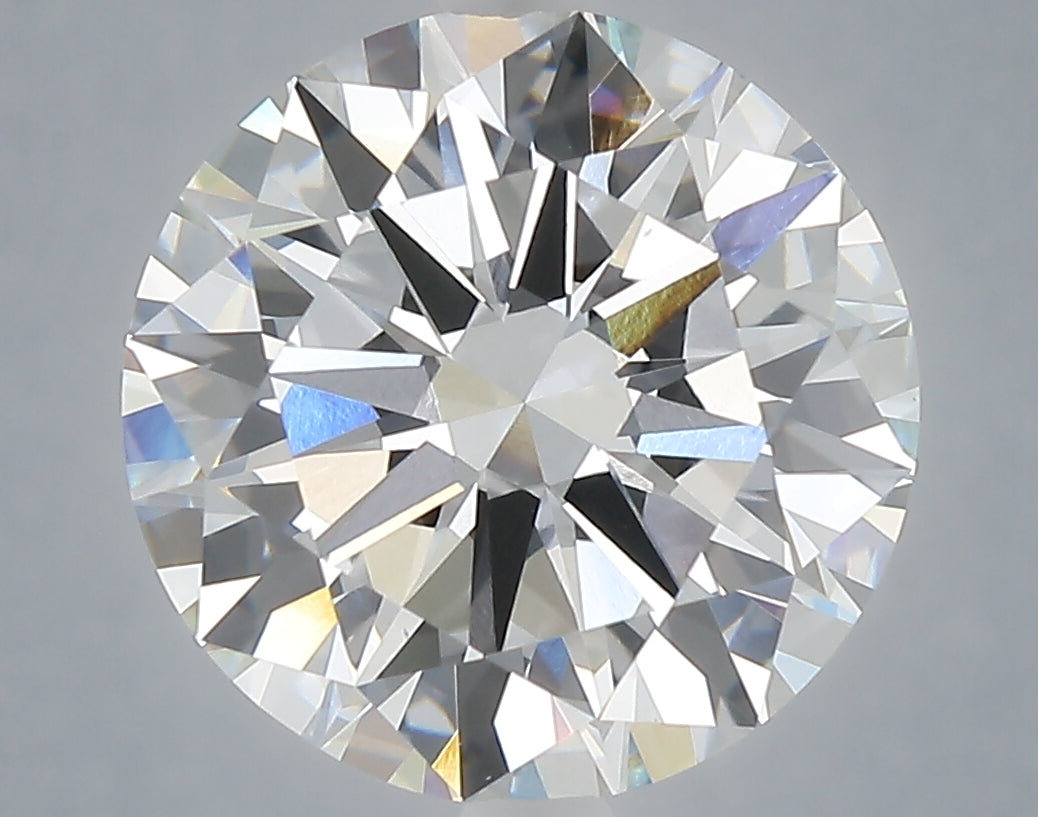 6.01 Carat Round Shaped, Very Good Cut, F Color, VS1 Clarity, IGI Certified Lab Grown Diamond