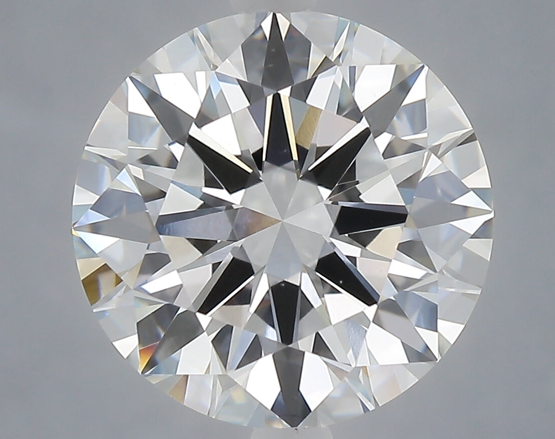 4.78 Carat Round Shaped, Excellent Cut, E Color, VVS2 Clarity, IGI Certified Lab Grown Diamond