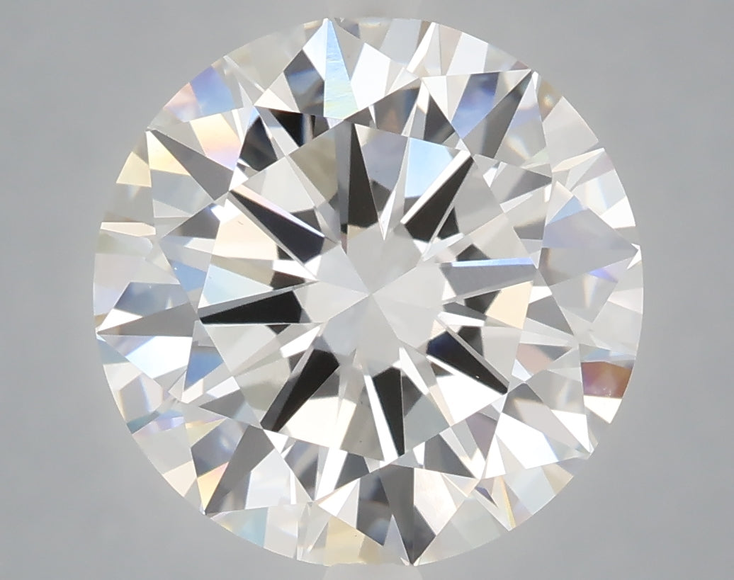 6.01 Carat Round Shaped, Excellent Cut, E Color, VS1 Clarity, IGI Certified Lab Grown Diamond