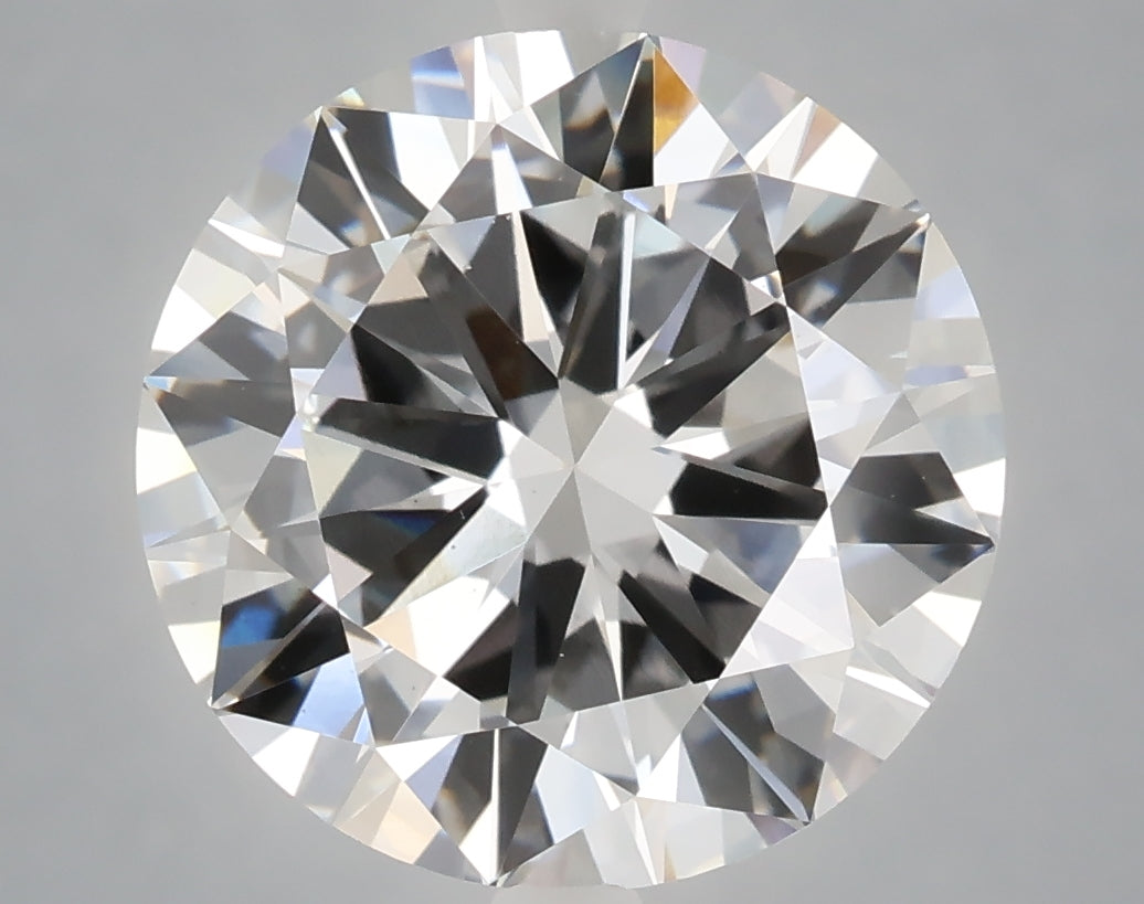 6.01 Carat Round Shaped, Excellent Cut, E Color, VS1 Clarity, IGI Certified Lab Grown Diamond