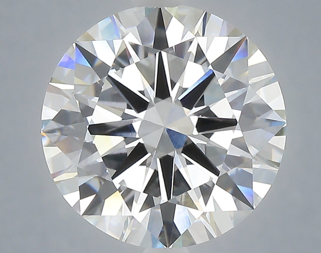6.01 Carat Round Shaped, Excellent Cut, E Color, VS1 Clarity, IGI Certified Lab Grown Diamond
