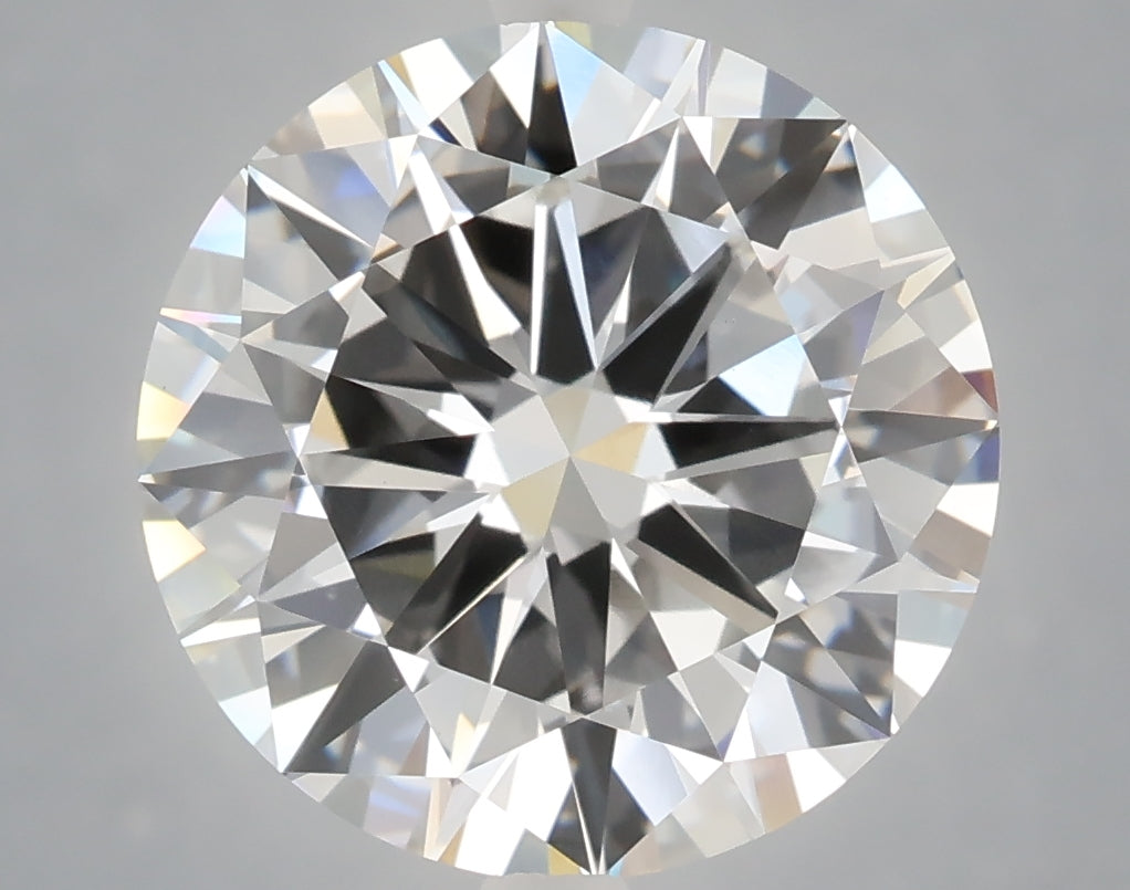 6.01 Carat Round Shaped, Very Good Cut, E Color, VVS2 Clarity, IGI Certified Lab Grown Diamond