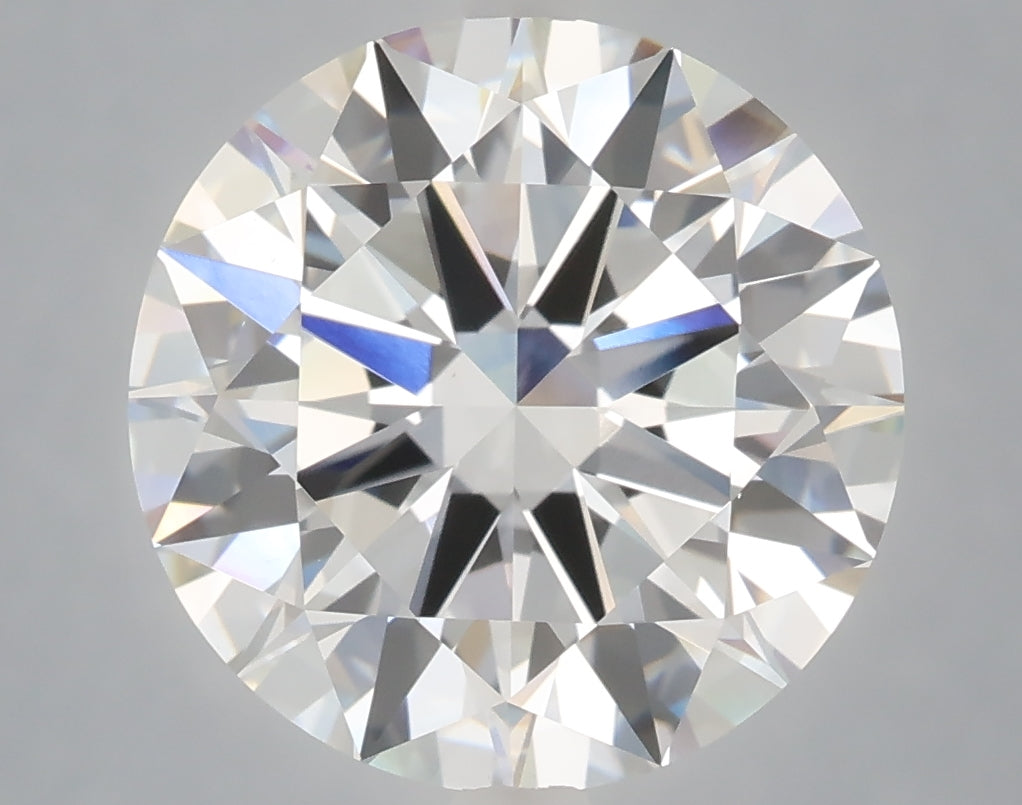 6.00 Carat Round Shaped, Excellent Cut, F Color, VS1 Clarity, IGI Certified Lab Grown Diamond