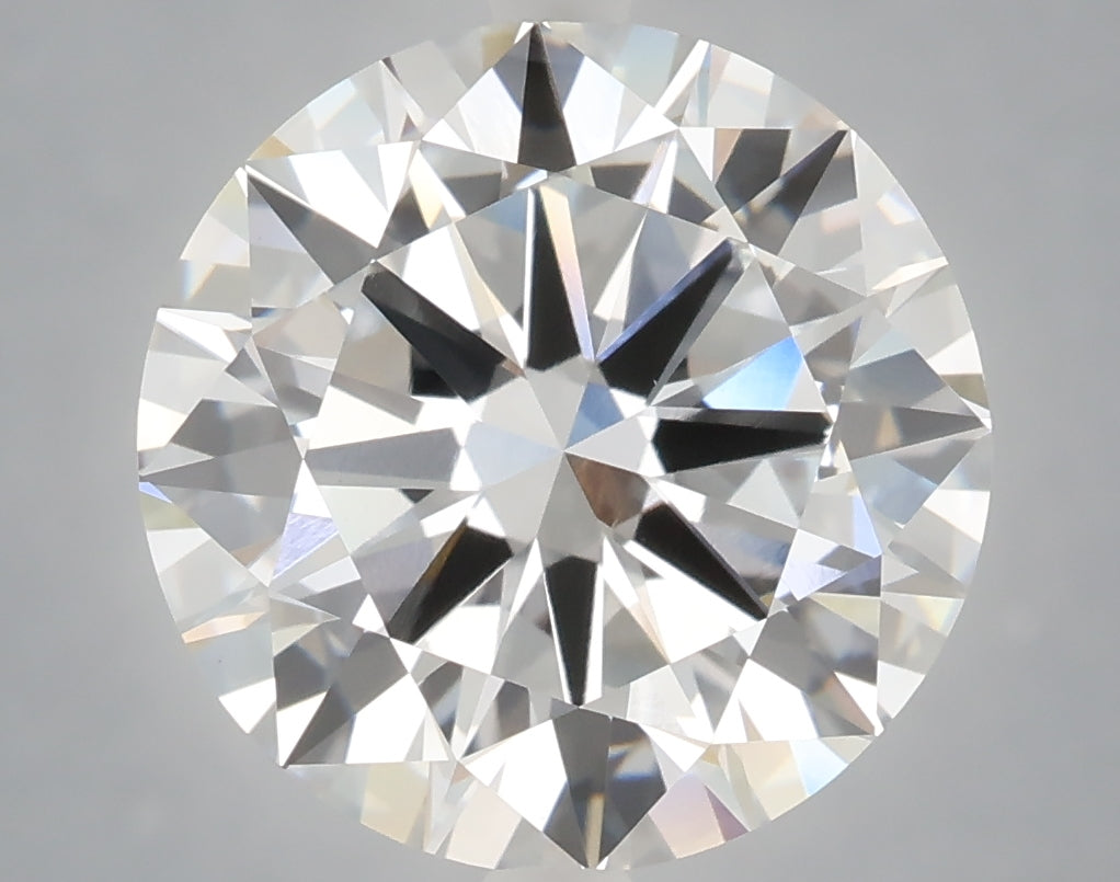 6.01 Carat Round Shaped, Excellent Cut, E Color, VVS2 Clarity, IGI Certified Lab Grown Diamond