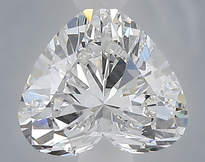 1.06 Carat Heart Shaped, Excellent Cut, D Color, VVS1 Clarity, IGI Certified Lab Grown Diamond