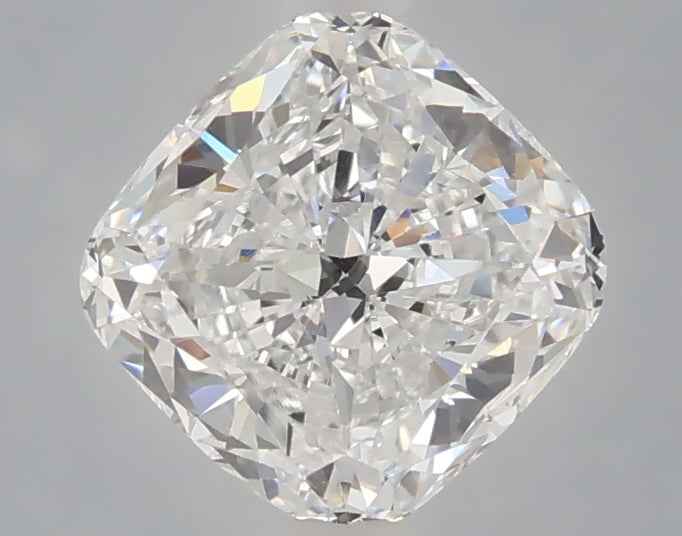 1.59 Carat Cushion Shaped, Very Good Cut, D Color, VVS2 Clarity, IGI Certified Lab Grown Diamond