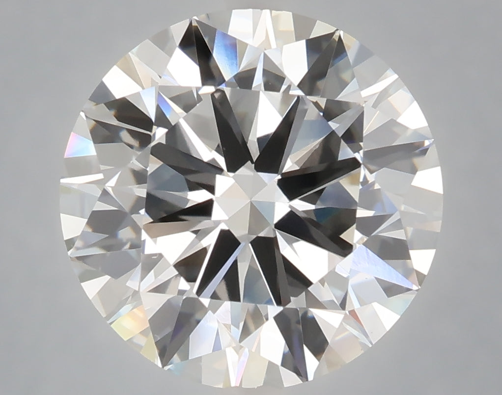 6.00 Carat Round Shaped, Excellent Cut, E Color, VS1 Clarity, IGI Certified Lab Grown Diamond