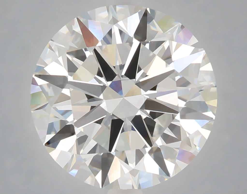 6.01 Carat Round Shaped, Excellent Cut, E Color, VVS2 Clarity, IGI Certified Lab Grown Diamond