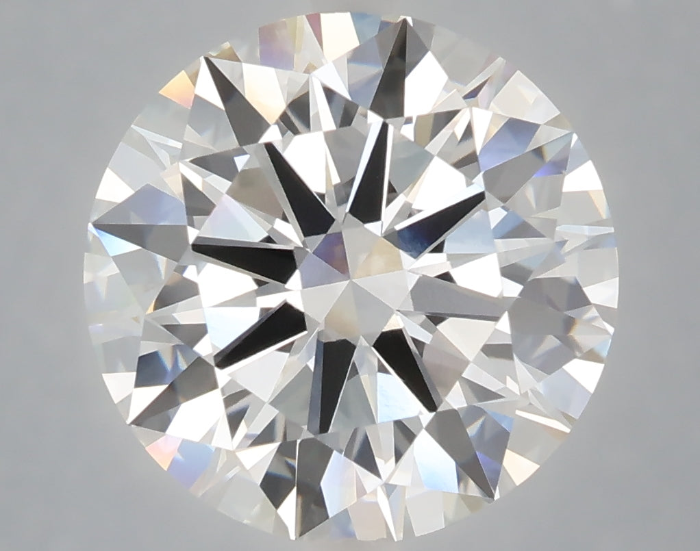 6.04 Carat Round Shaped, Ideal Cut, E Color, VVS2 Clarity, IGI Certified Lab Grown Diamond