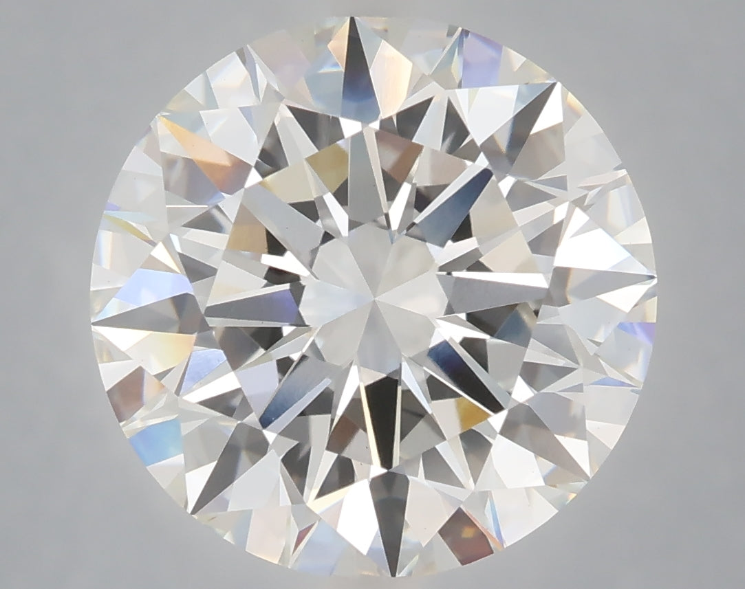 7.10 Carat Round Shaped, Excellent Cut, F Color, VS1 Clarity, IGI Certified Lab Grown Diamond