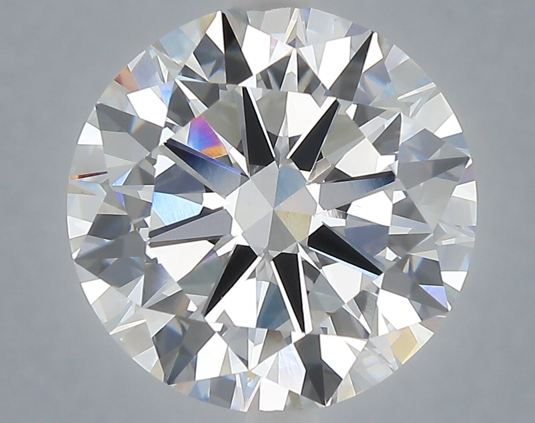 7.00 Carat Round Shaped, Excellent Cut, F Color, VS1 Clarity, IGI Certified Lab Grown Diamond