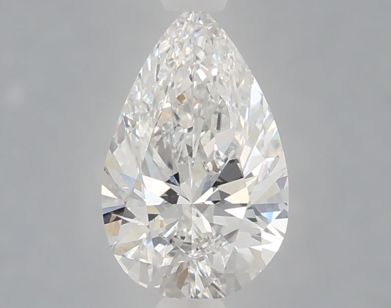 1.07 Carat Pear Shaped, Ideal Cut, D Color, VVS2 Clarity, IGI Certified Lab Grown Diamond