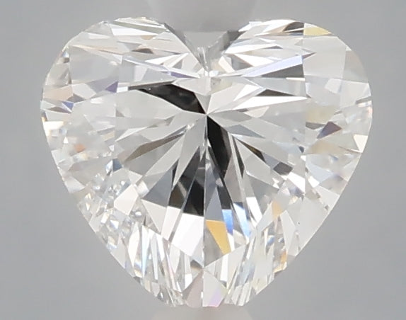 1.07 Carat Heart Shaped, Ideal Cut, D Color, VVS2 Clarity, IGI Certified Lab Grown Diamond