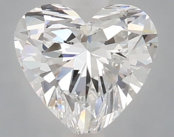 1.06 Carat Heart Shaped, Ideal Cut, D Color, VVS2 Clarity, IGI Certified Lab Grown Diamond