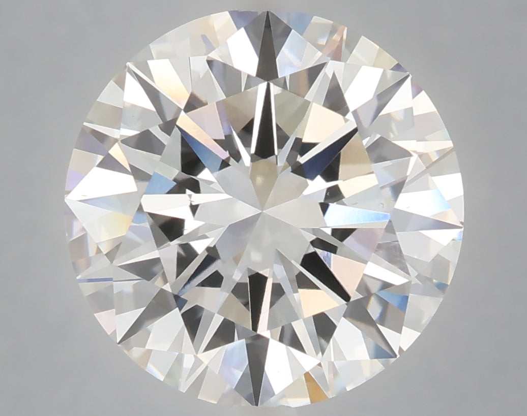 6.00 Carat Round Shaped, Excellent Cut, E Color, VS1 Clarity, IGI Certified Lab Grown Diamond