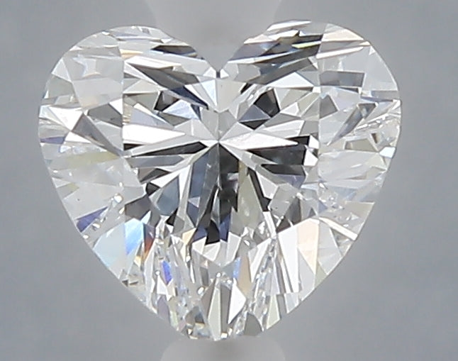 1.01 Carat Heart Shaped, Ideal Cut, D Color, VVS2 Clarity, IGI Certified Lab Grown Diamond