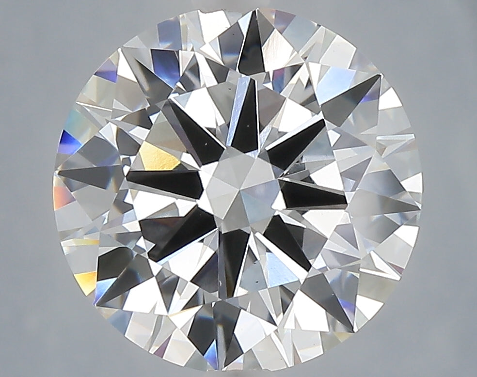 5.01 Carat Round Shaped, Excellent Cut, E Color, VS1 Clarity, IGI Certified Lab Grown Diamond