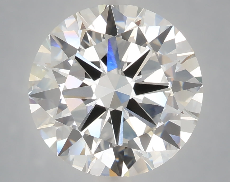 5.01 Carat Round Shaped, Excellent Cut, F Color, VVS2 Clarity, IGI Certified Lab Grown Diamond