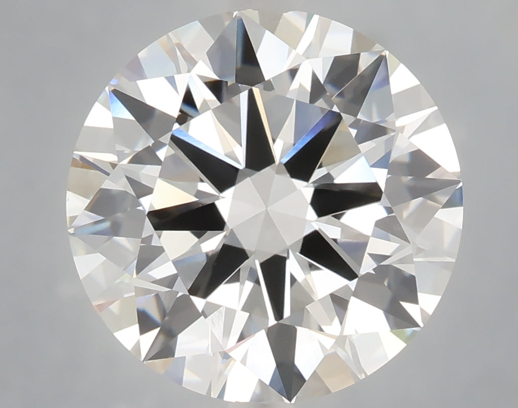 6.01 Carat Round Shaped, Excellent Cut, F Color, VVS2 Clarity, IGI Certified Lab Grown Diamond