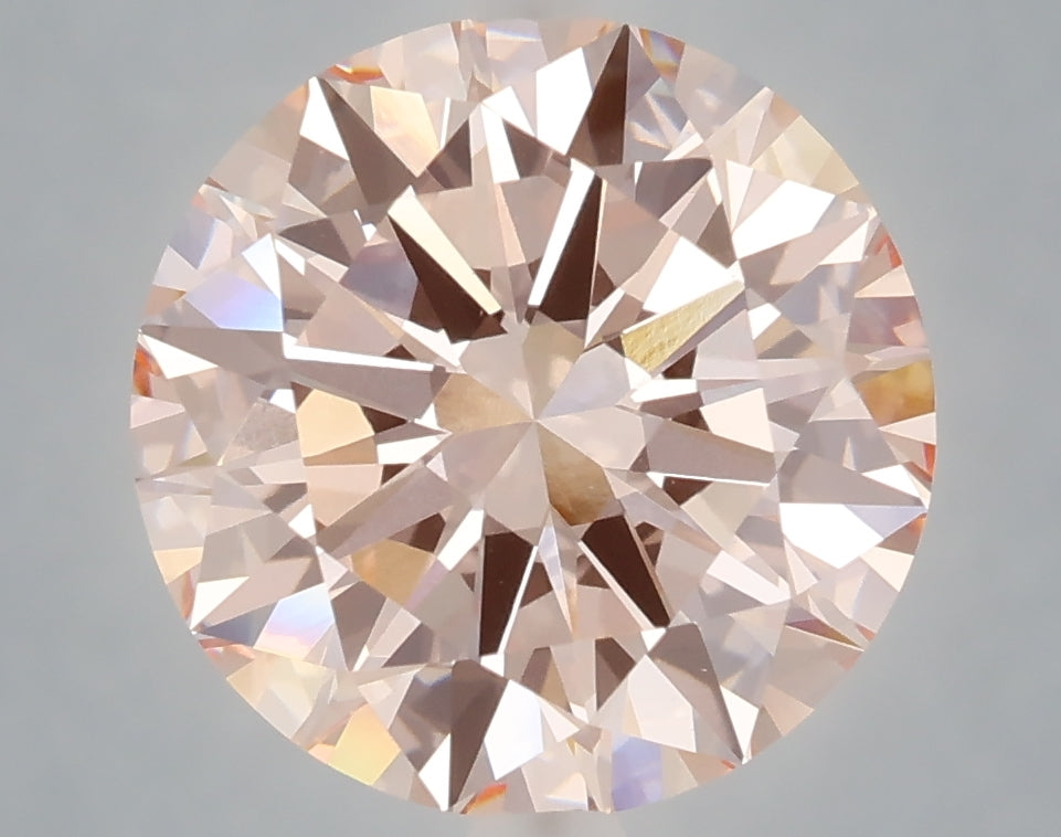 5.02 Carat Round Shaped, Excellent Cut, VS1 Clarity, IGI Certified Lab Grown Diamond