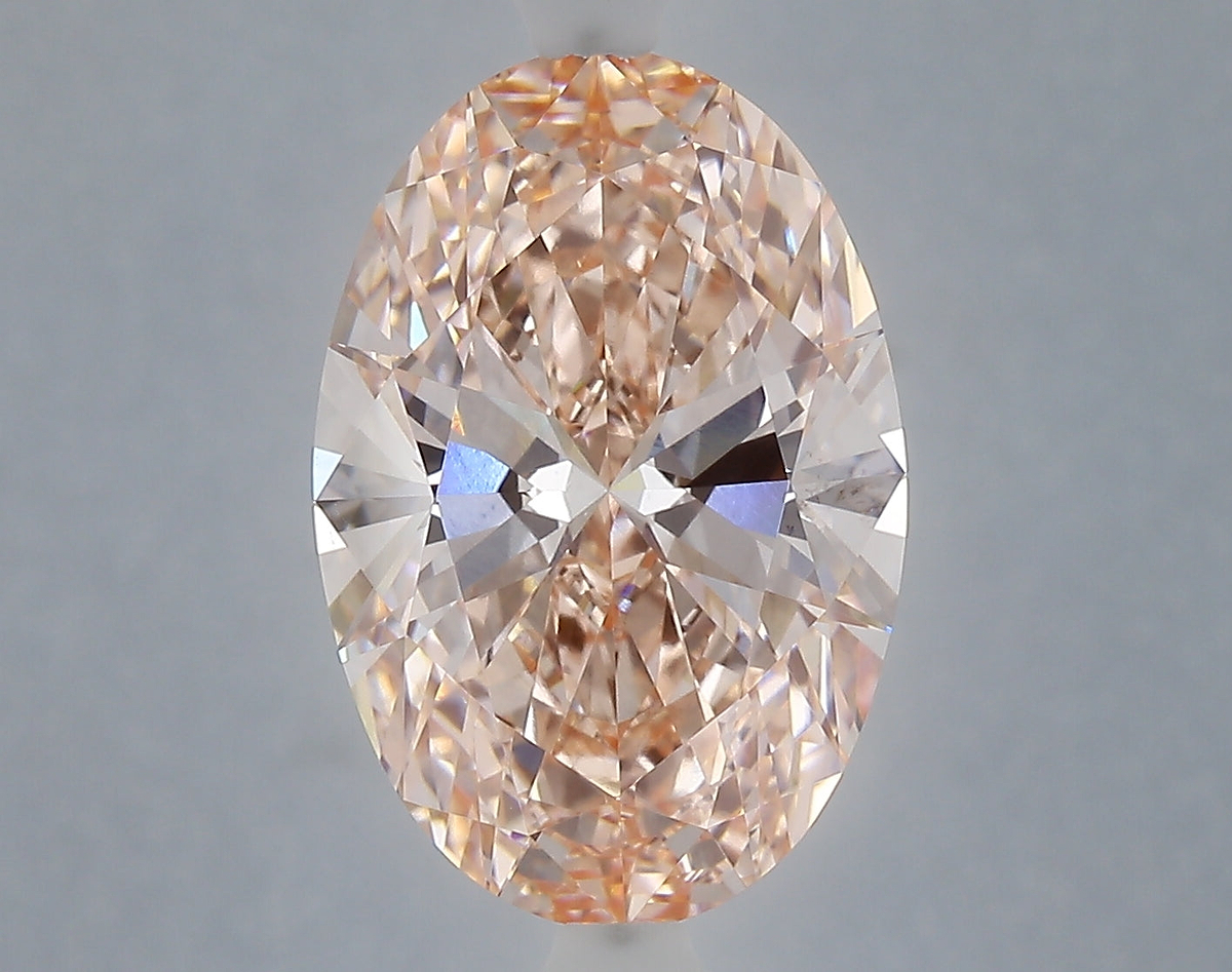 5.29 Carat Oval Shaped, Ideal Cut, VVS2 Clarity, IGI Certified Lab Grown Diamond